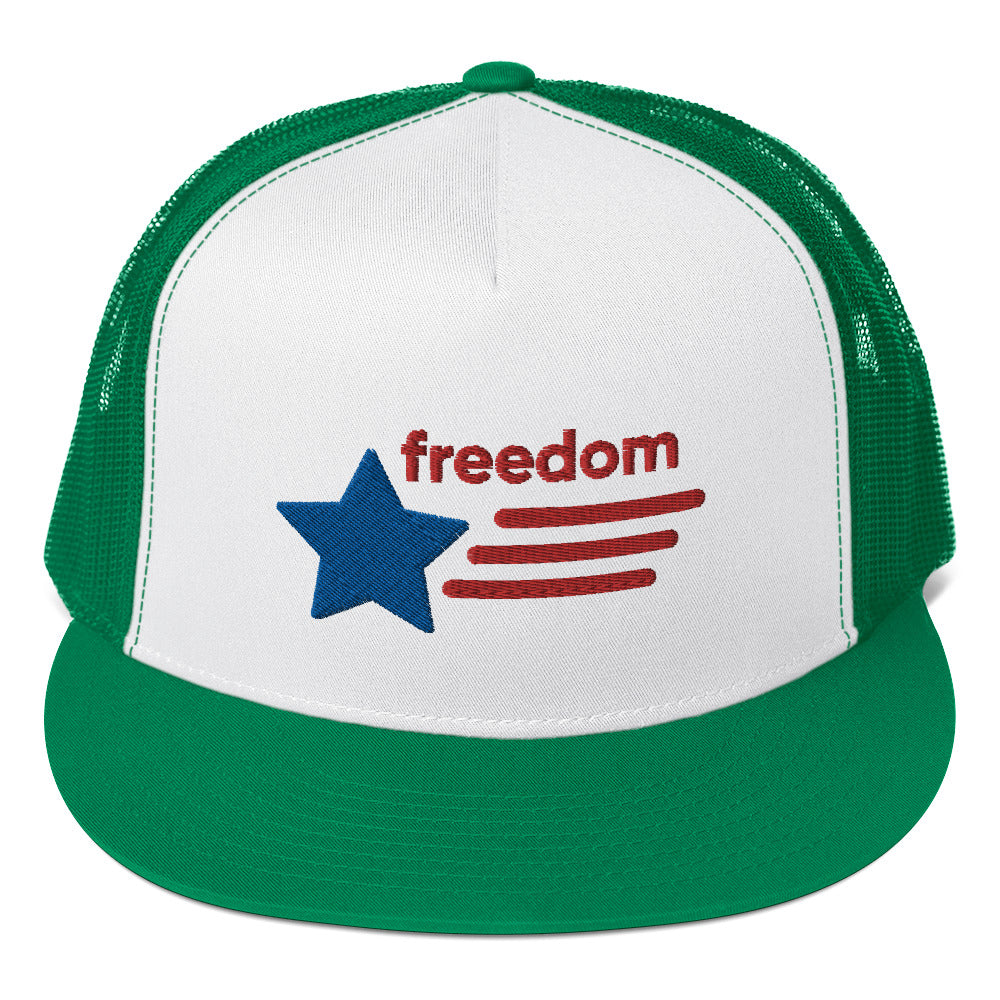 "Freedom" trucker lippis