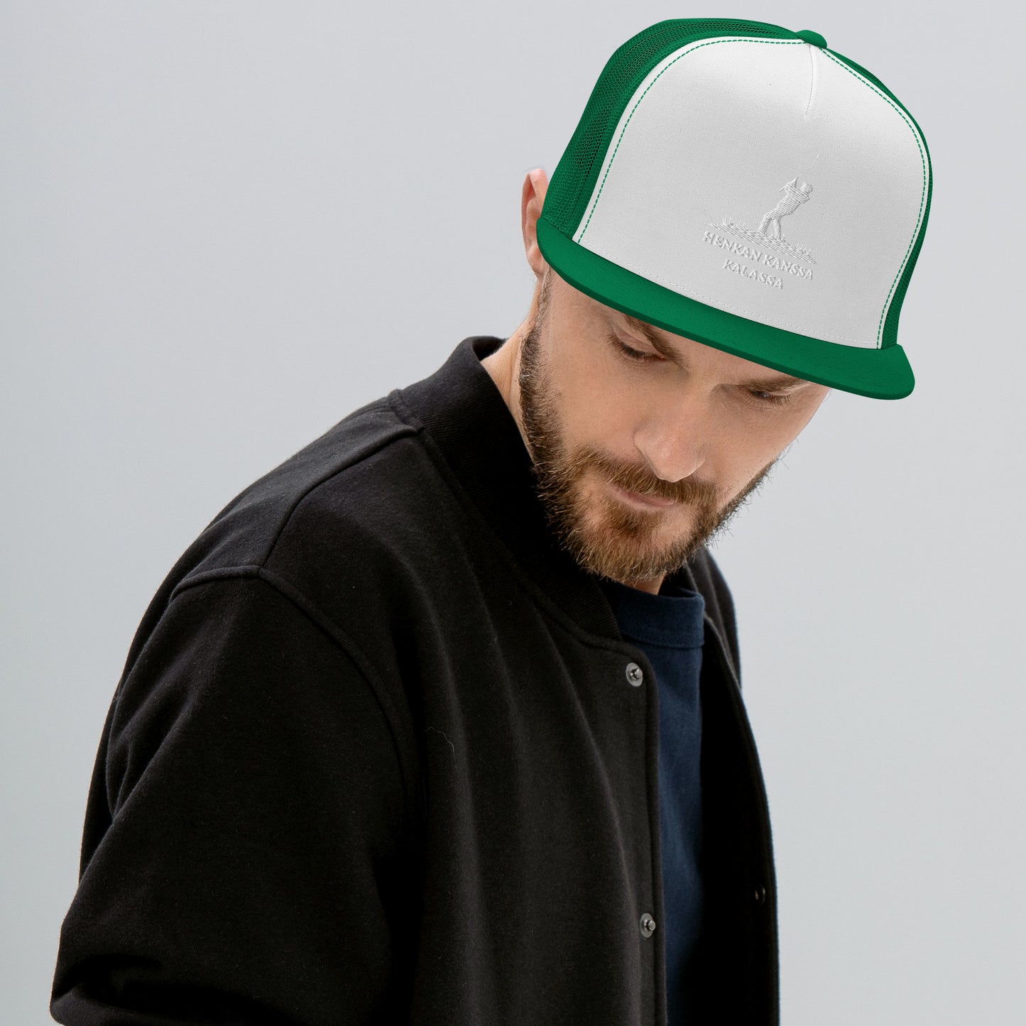 "Henkan kanssa kalassa" trucker lippis