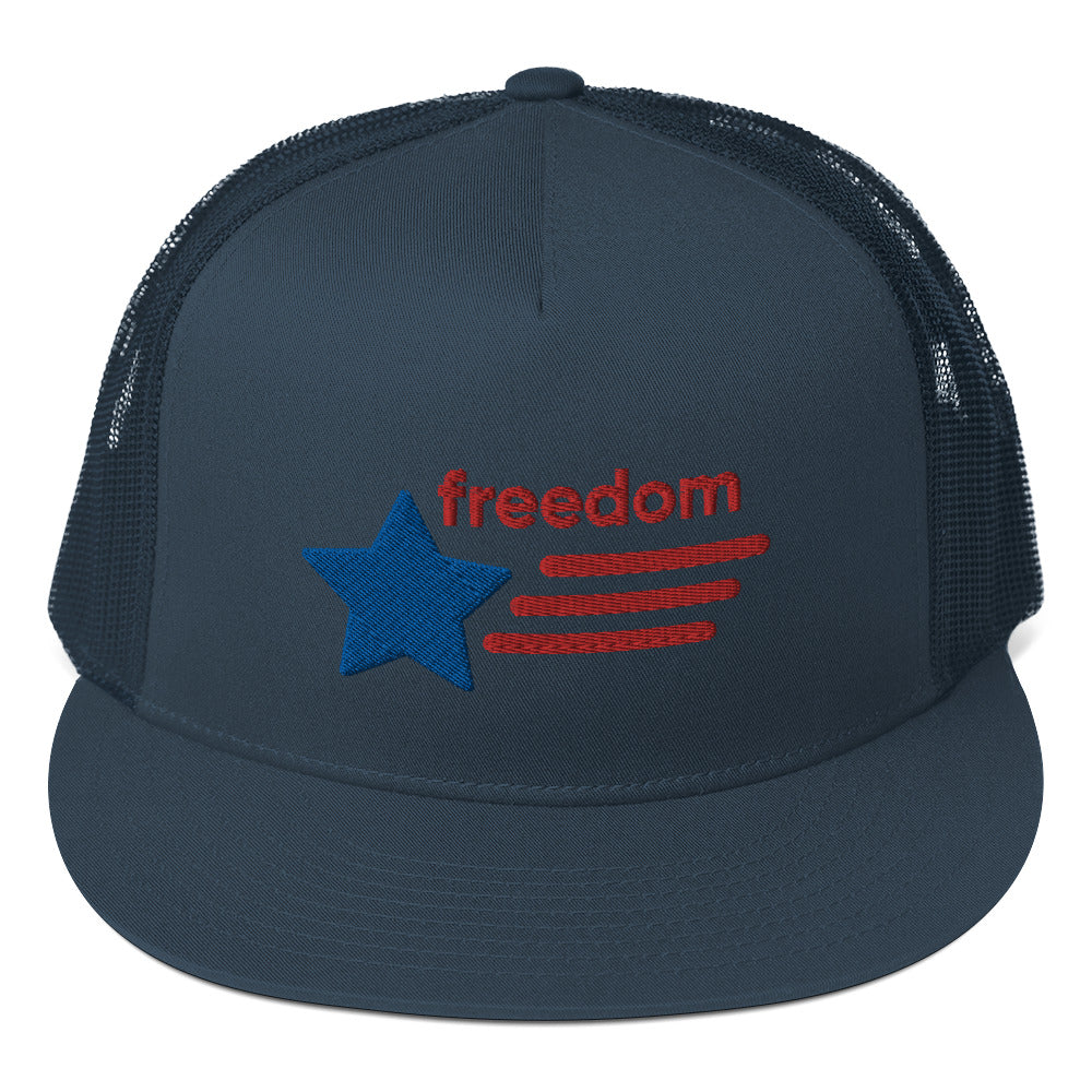 "Freedom" trucker lippis