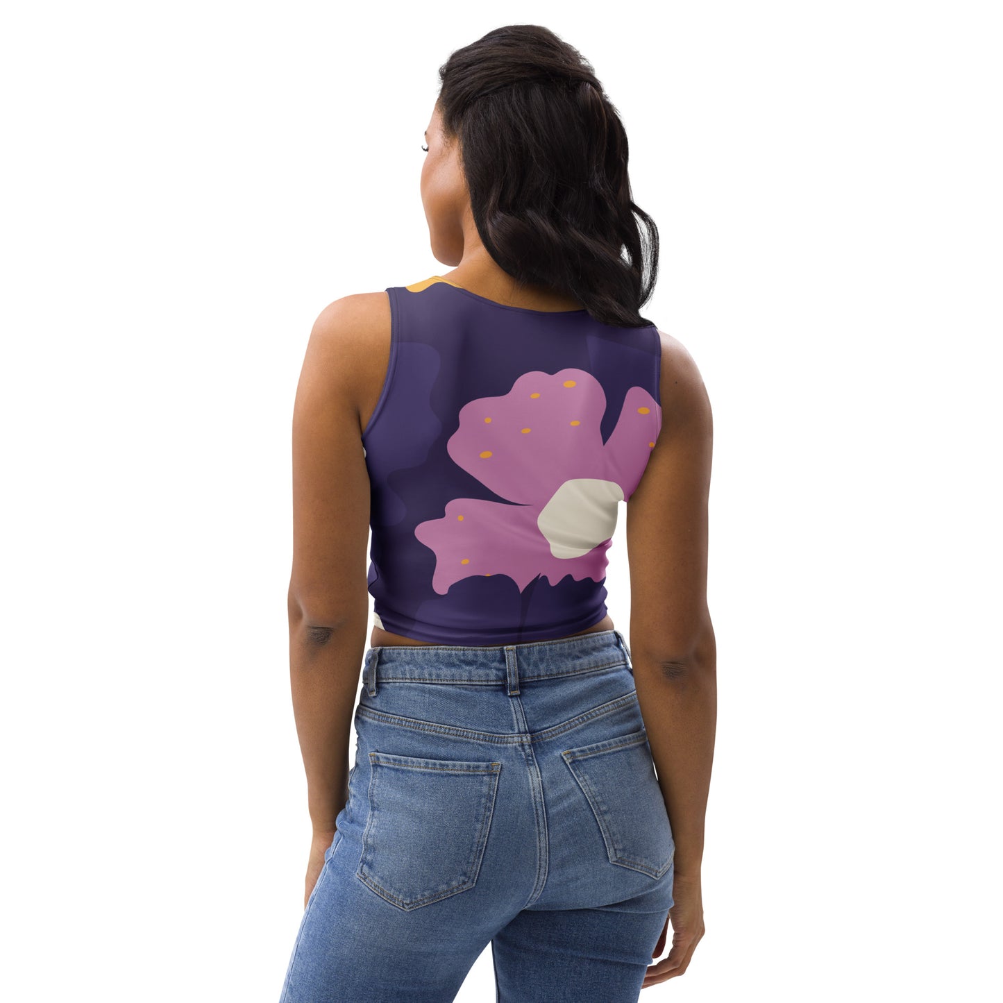 "Kukka" naisten ohut crop top