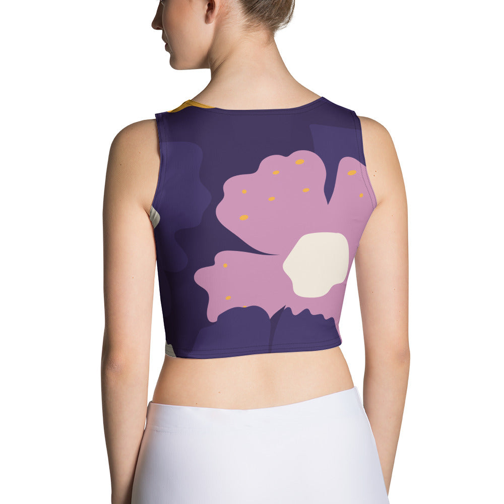 "Kukka" naisten ohut crop top