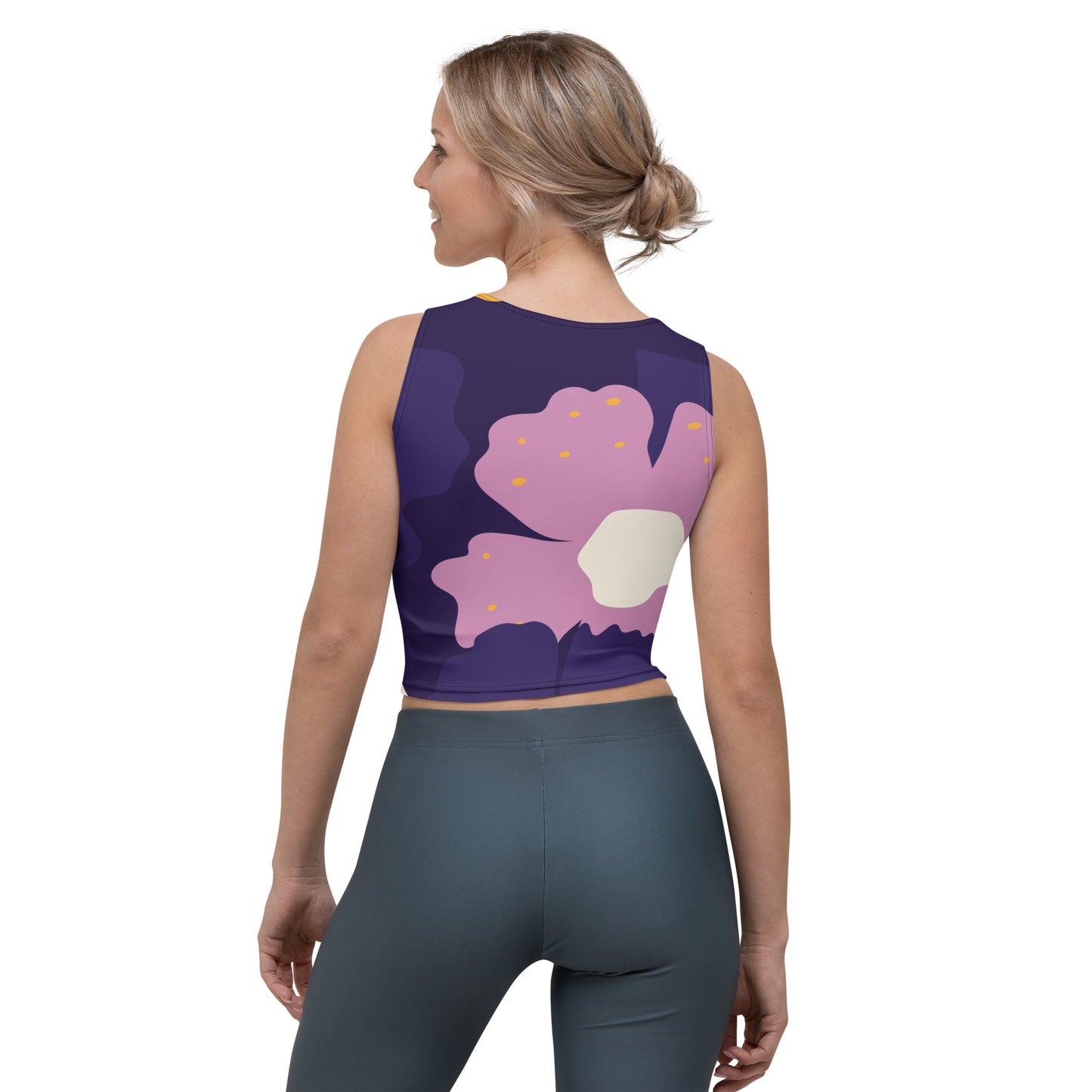 "Kukka" naisten ohut crop top
