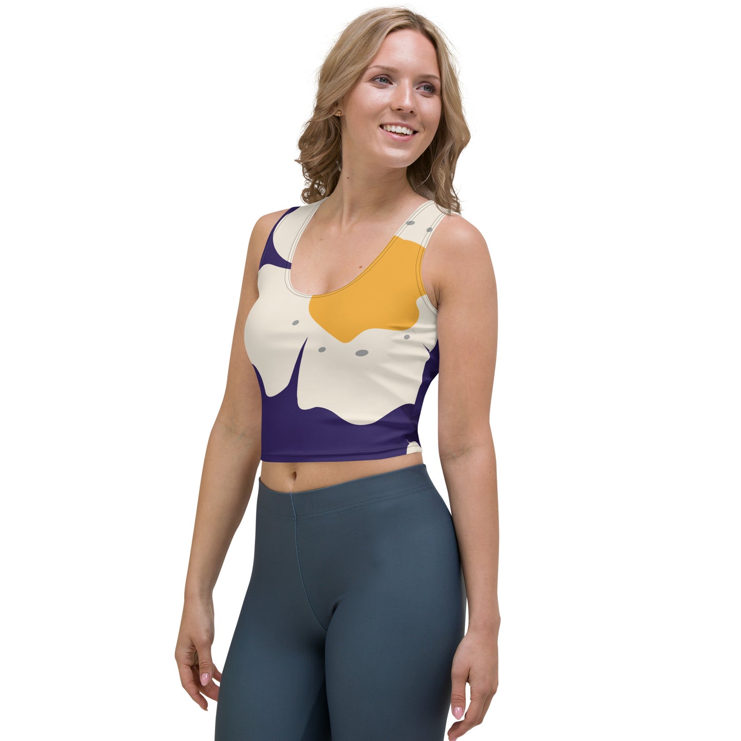 "Kukka" naisten ohut crop top