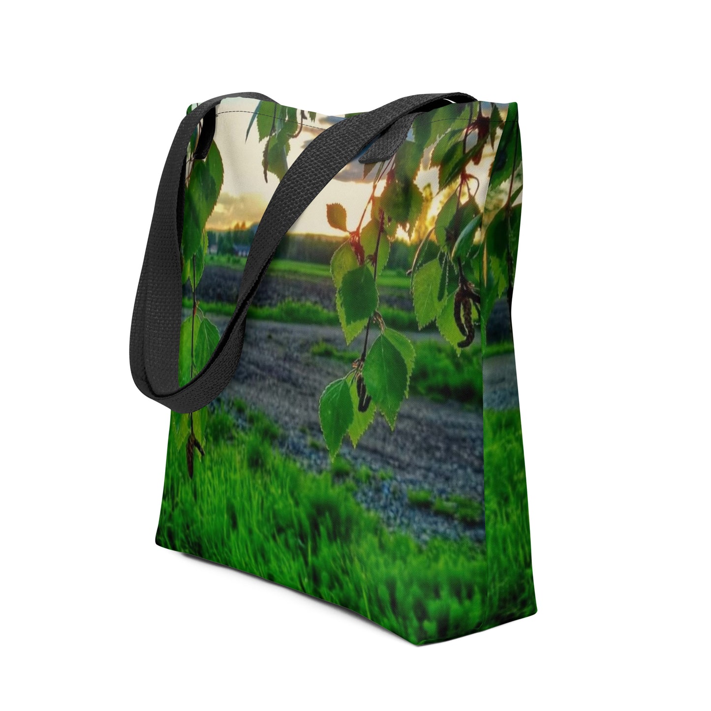 "Sunset" canvas bag (Sirpa Kiviharju)