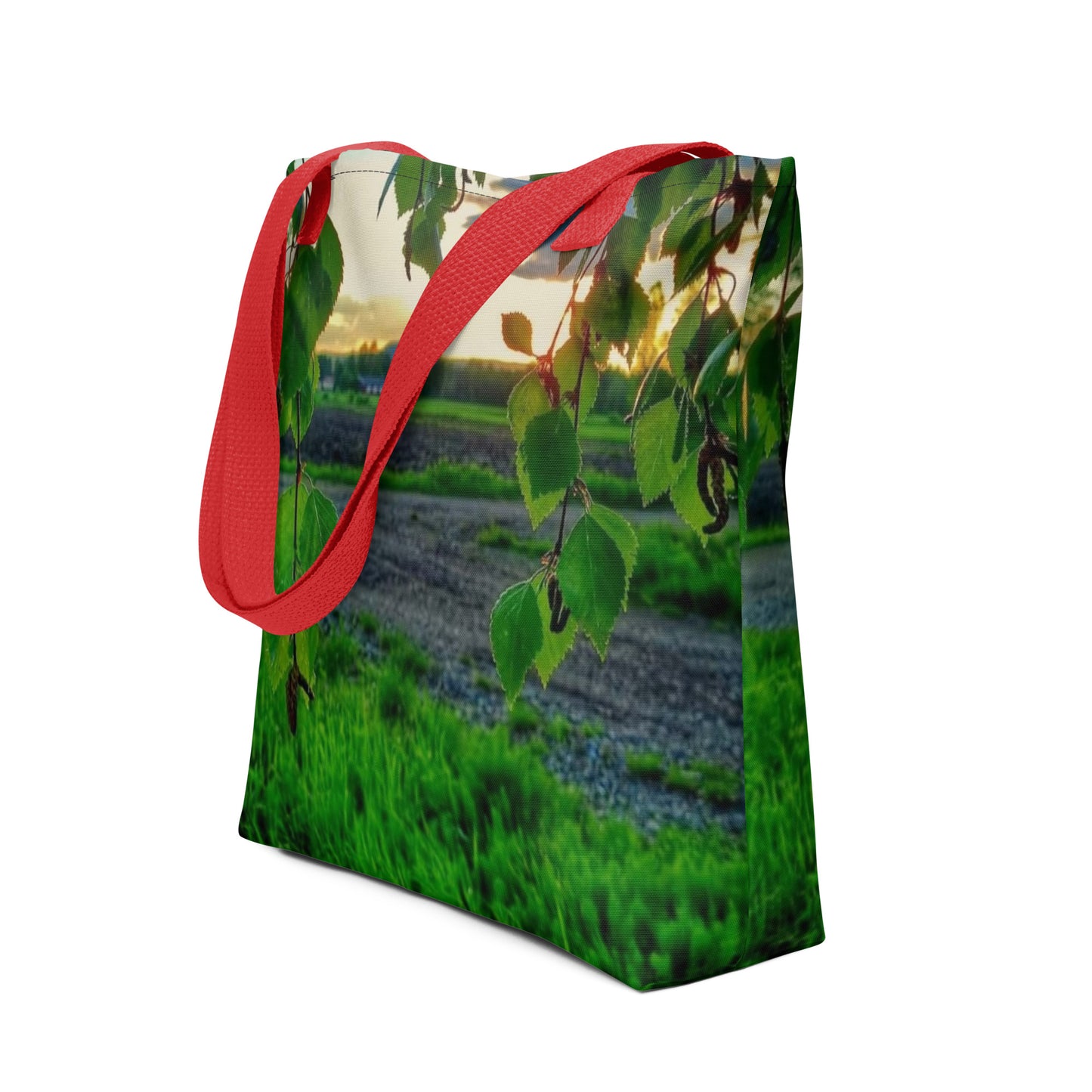 "Sunset" canvas bag (Sirpa Kiviharju)