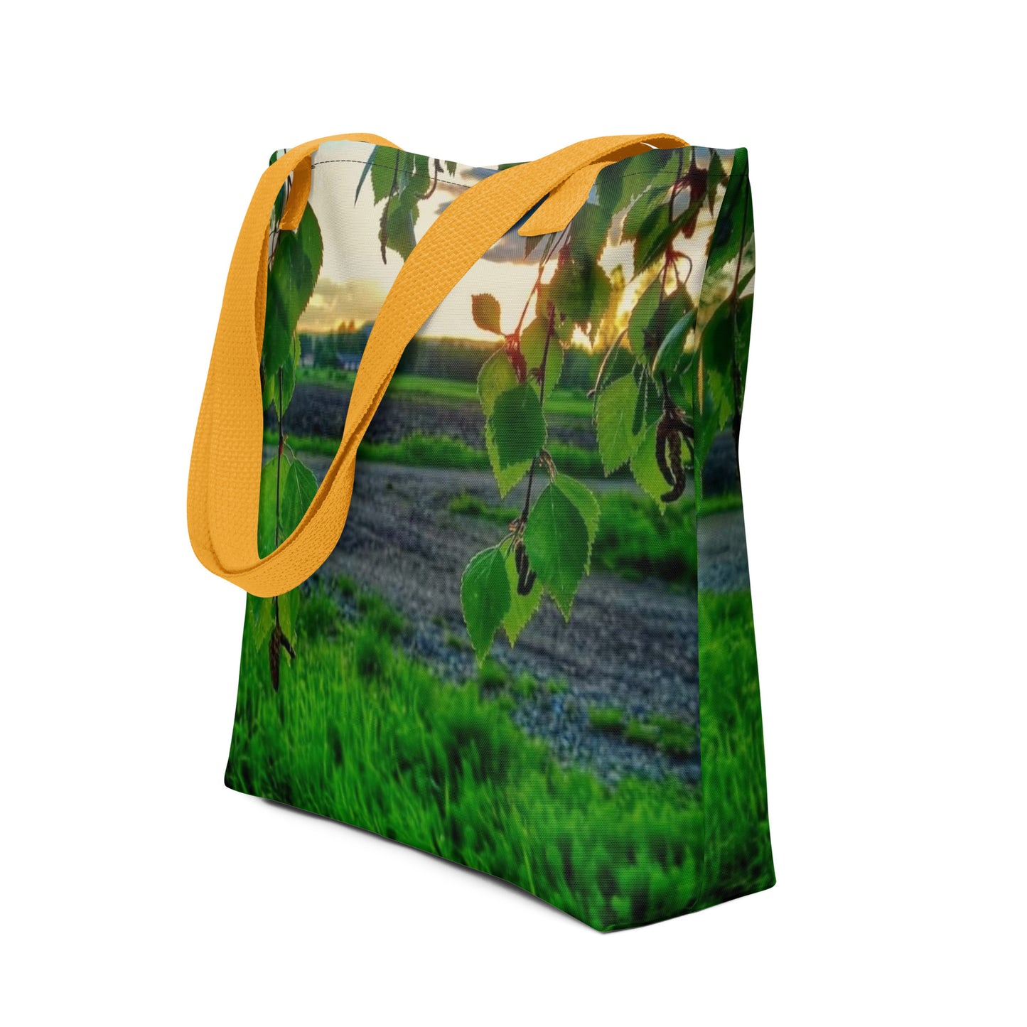 "Sunset" canvas bag (Sirpa Kiviharju)