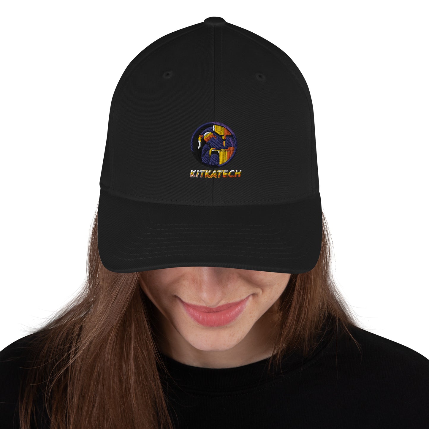 "Kitkatech" dad cap lippis