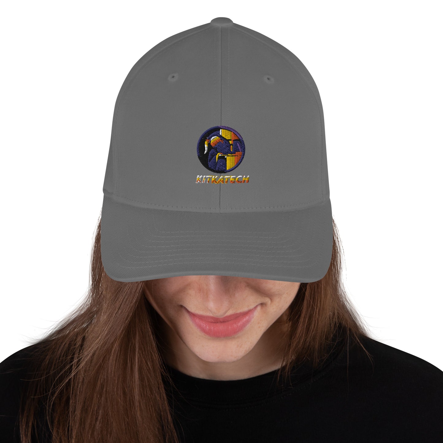 "Kitkatech" dad cap lippis
