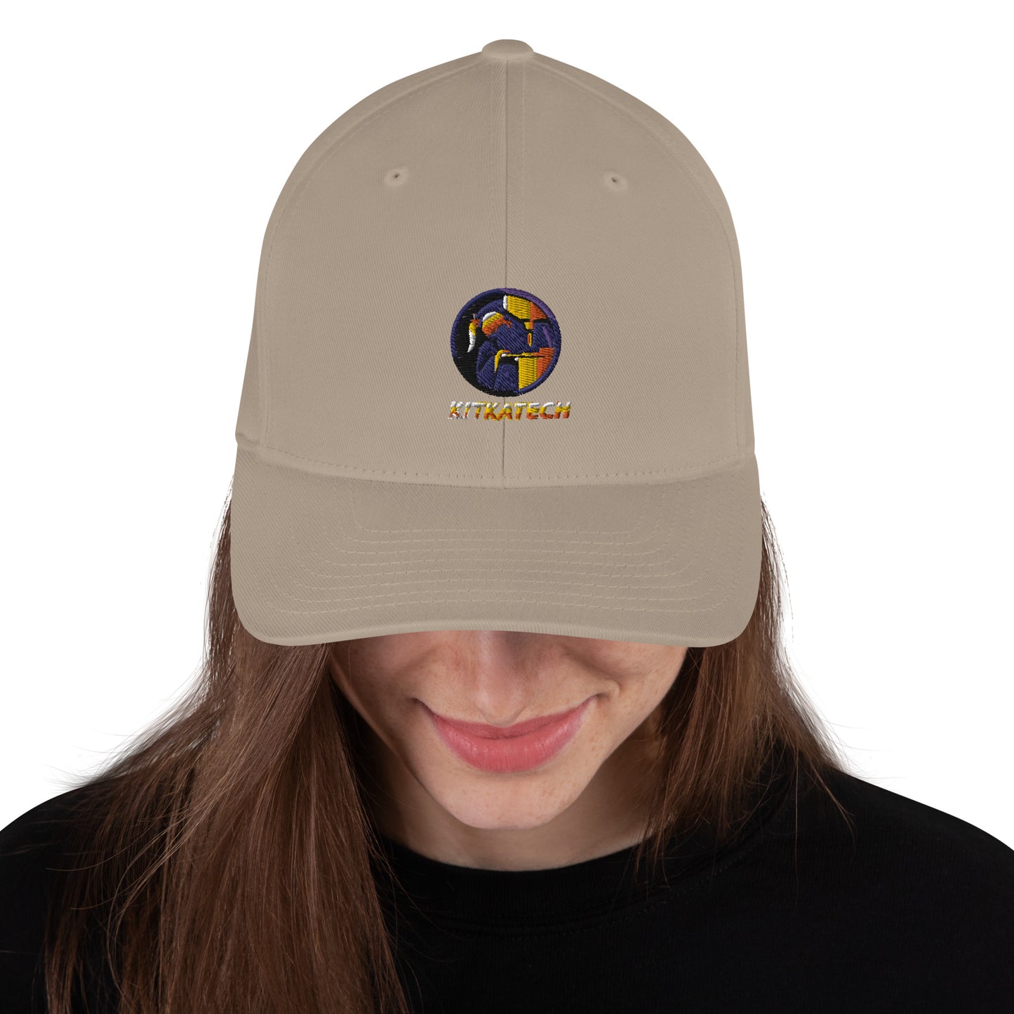 "Kitkatech" dad cap lippis