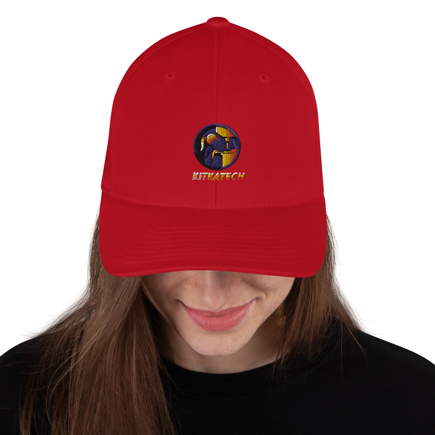 "Kitkatech" dad cap lippis