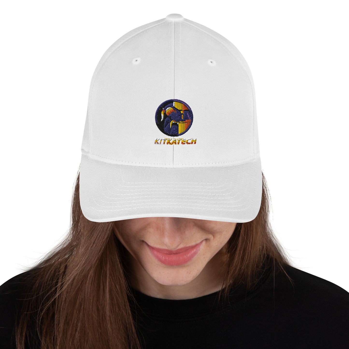 "Kitkatech" dad cap lippis