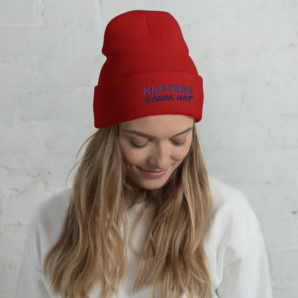 hatters gonna hat pipo tekstillä