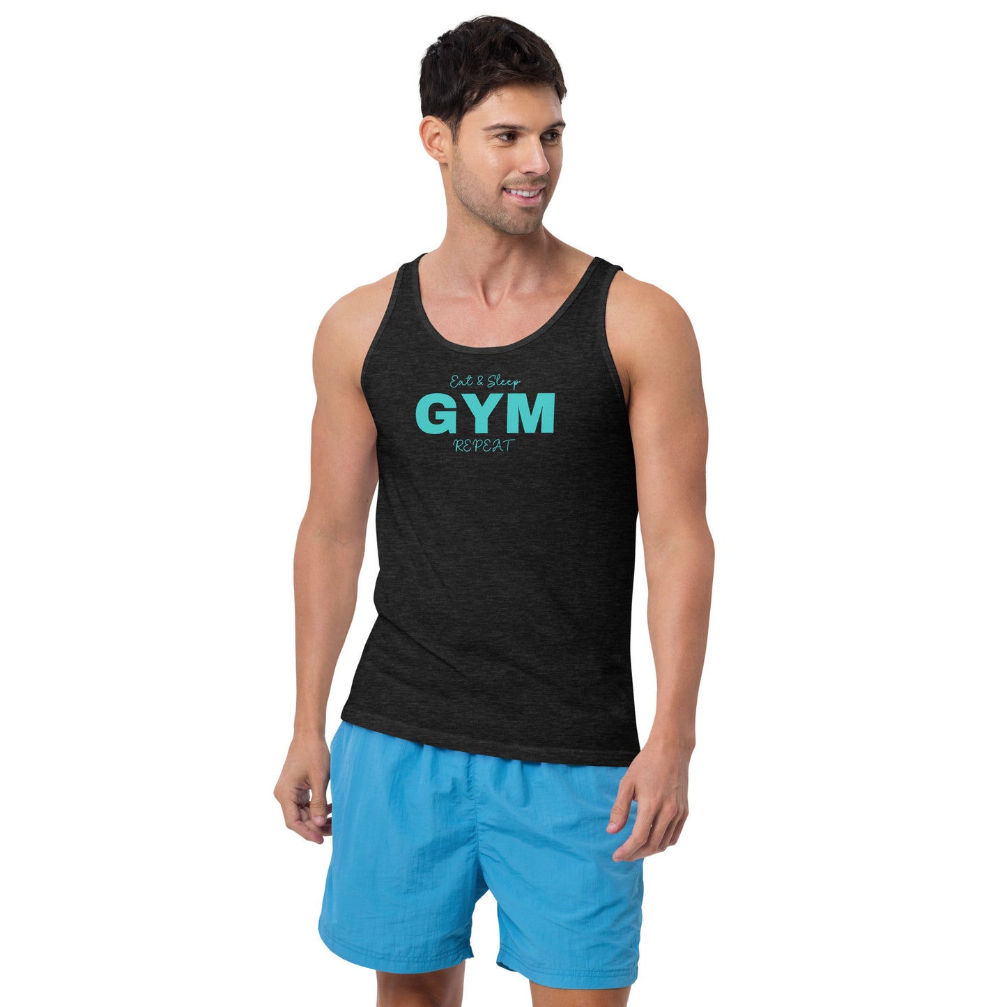 "Gym" miesten hihaton paita