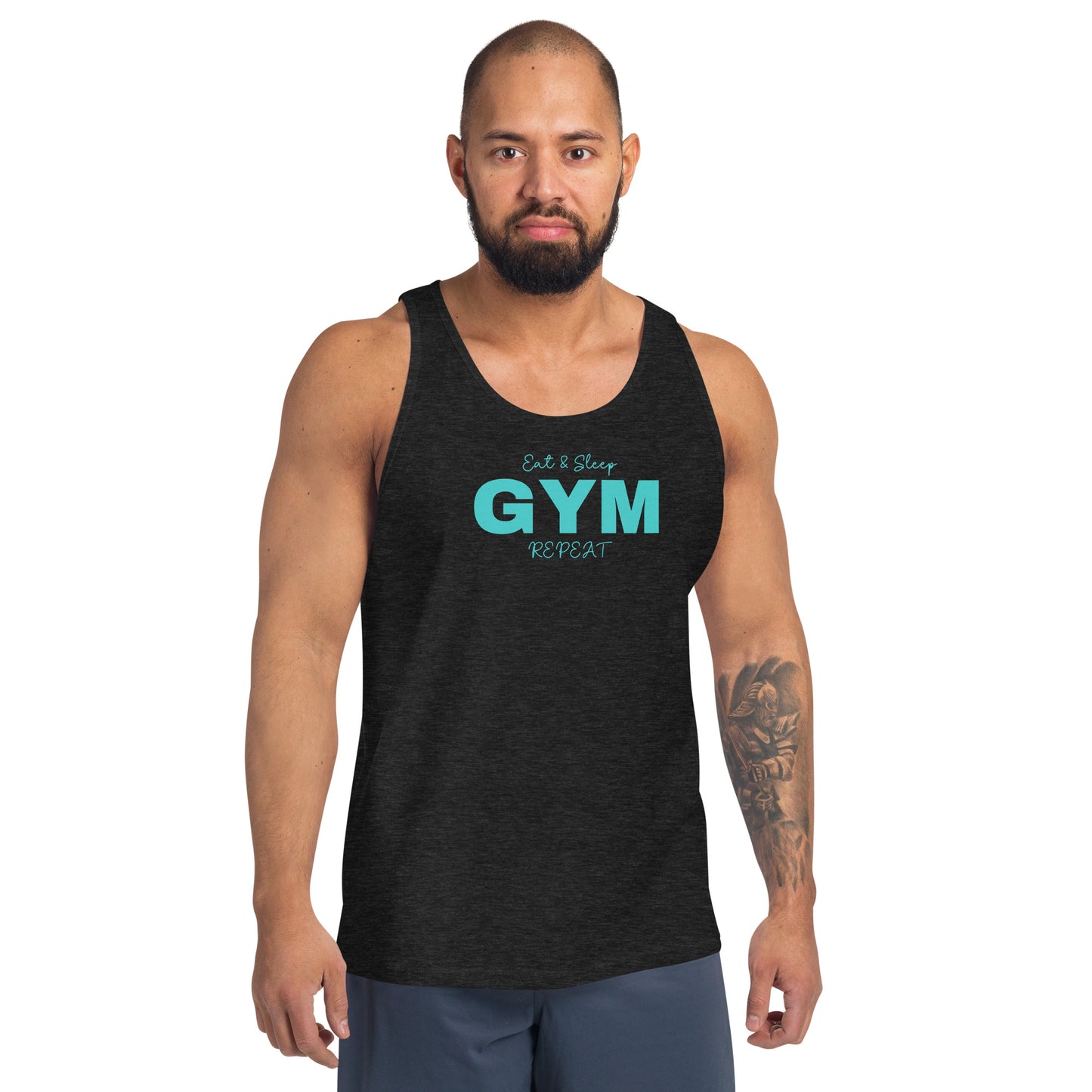 "Gym" miesten hihaton paita