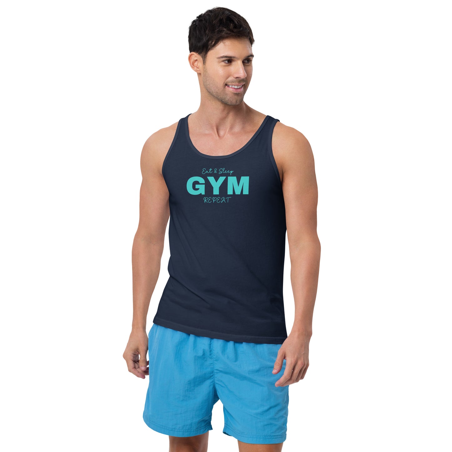 "Gym" miesten hihaton paita