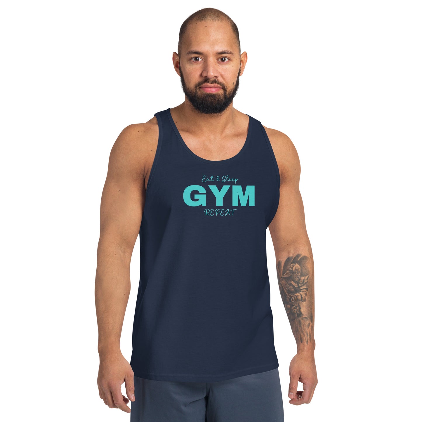 "Gym" miesten hihaton paita