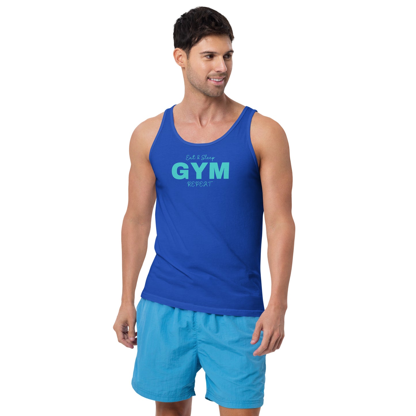 "Gym" miesten hihaton paita