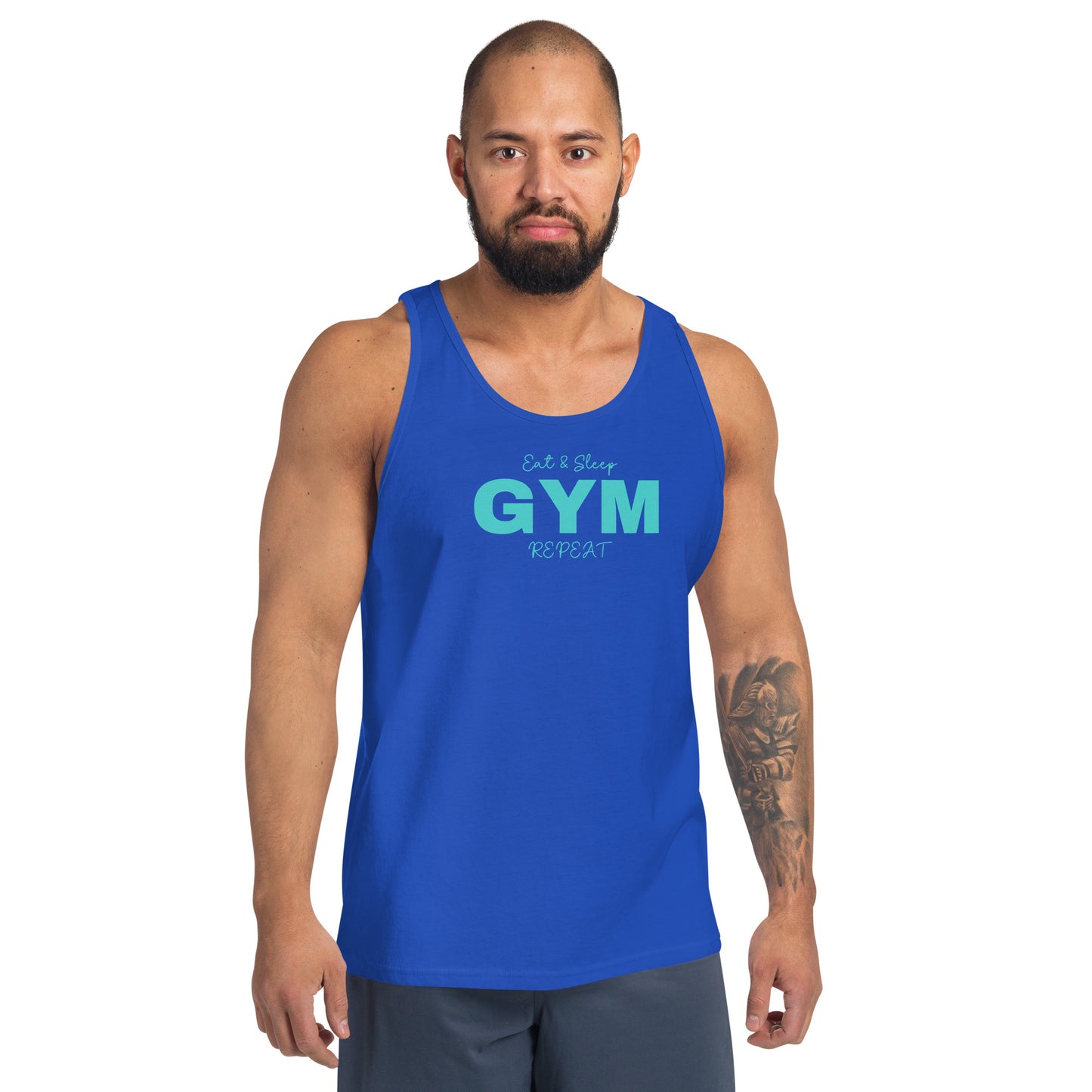 "Gym" miesten hihaton paita