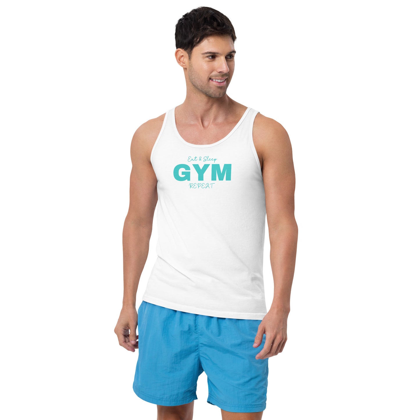 "Gym" miesten hihaton paita