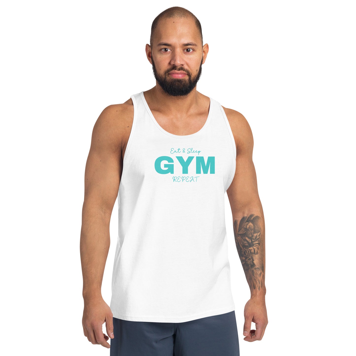 "Gym" miesten hihaton paita