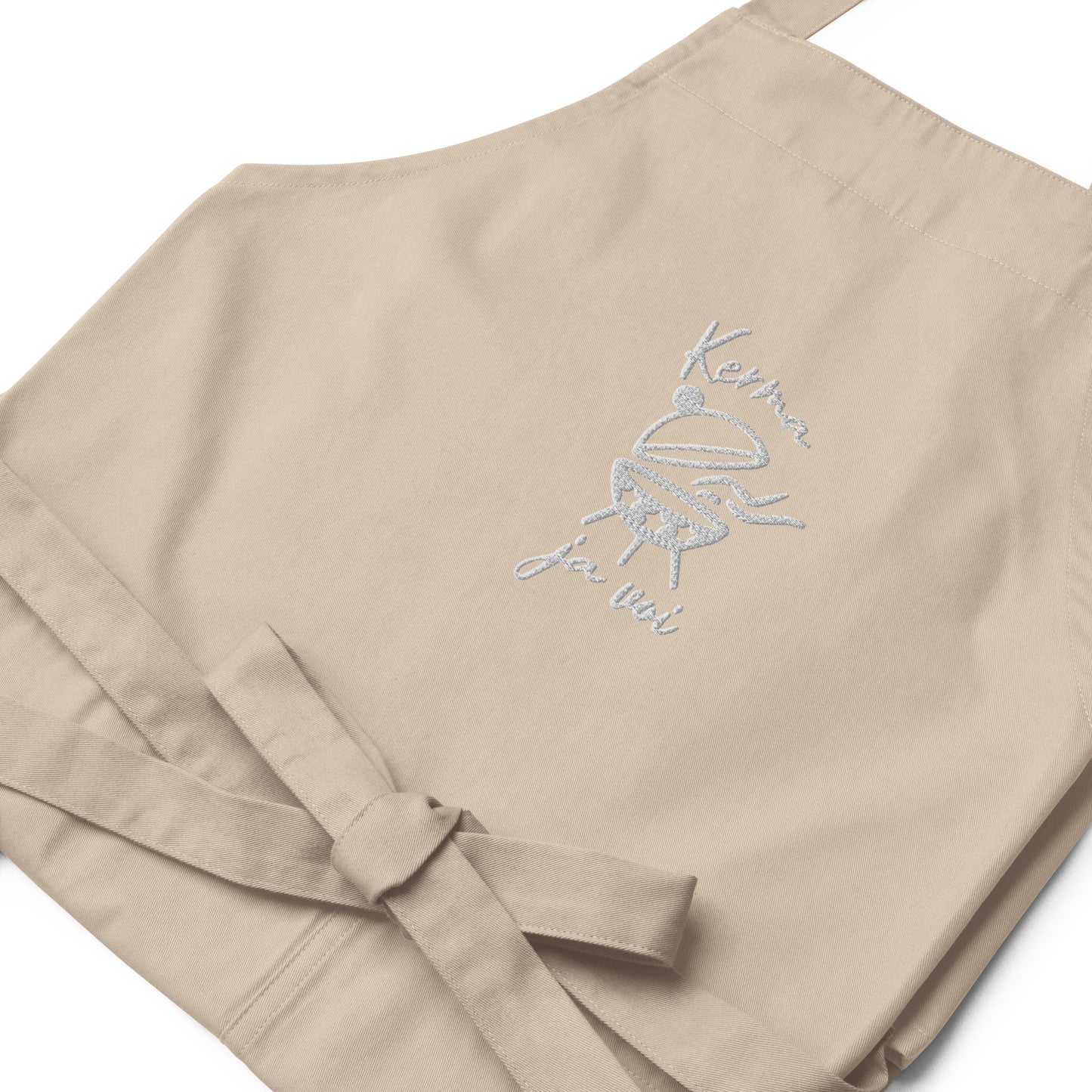 "Cream & Butter" essu with embroidery (ecological)