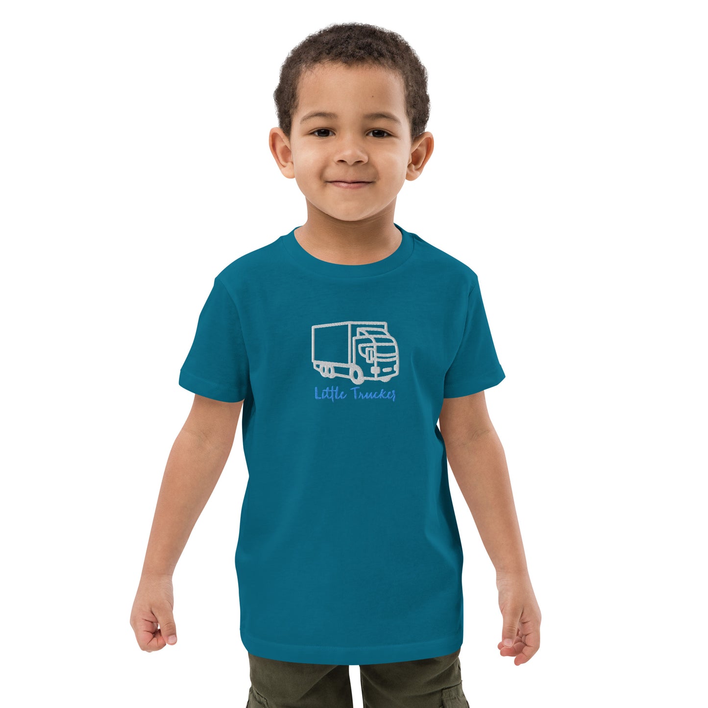 "Little trucker" children's t-shirt (ecological)