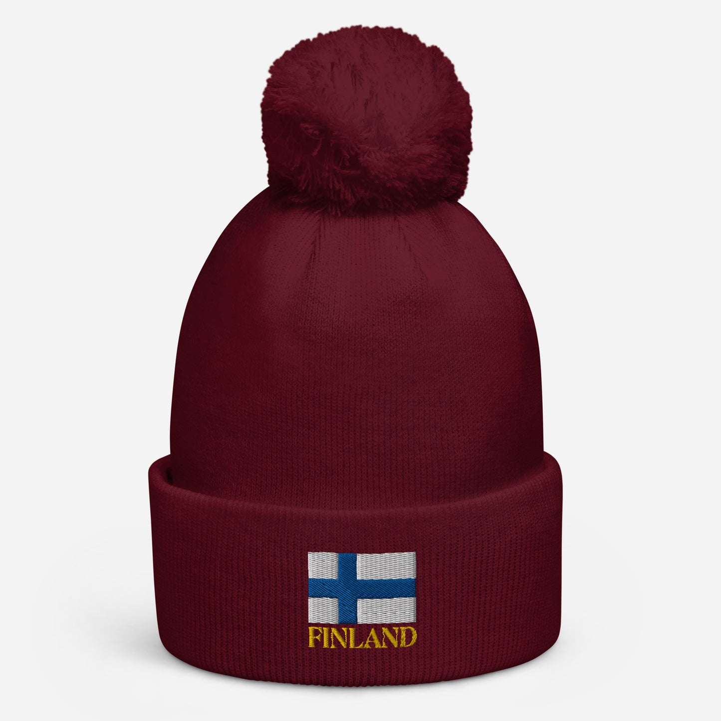 "Finland" beanie with tassel