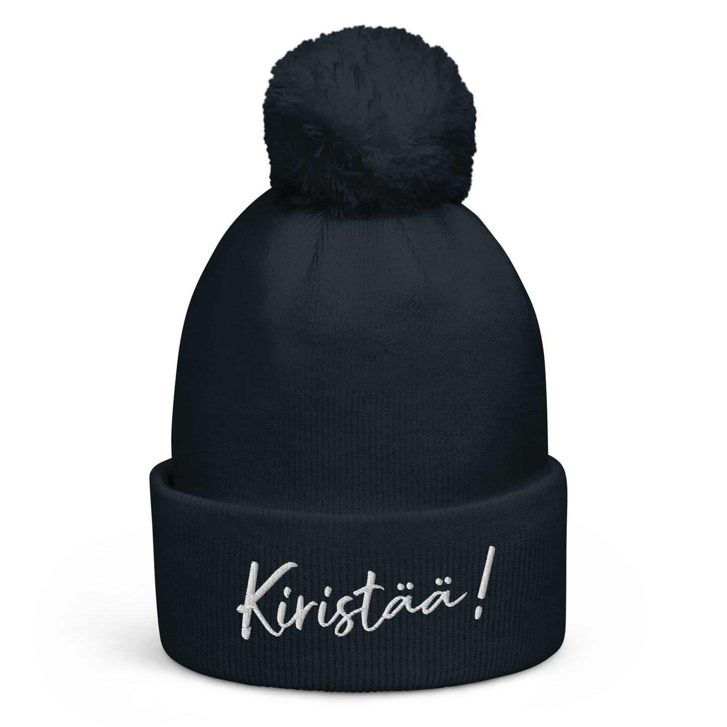 "Kiristää 2.0" pipo tupsulla (Facebook toive)