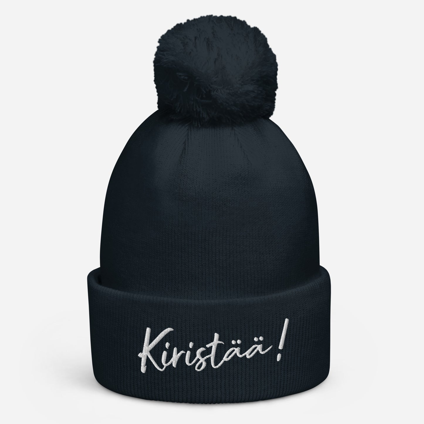 "Kiristää 2.0" pipo tupsulla (Facebook toive)