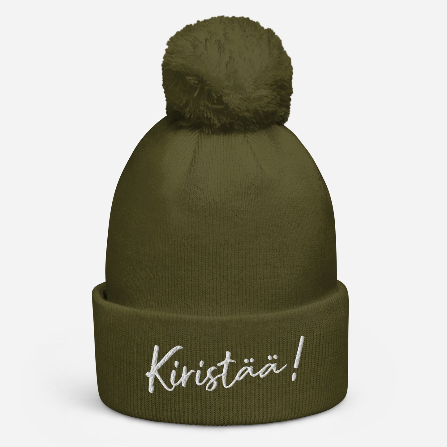 "Kiristää 2.0" pipo tupsulla (Facebook toive)