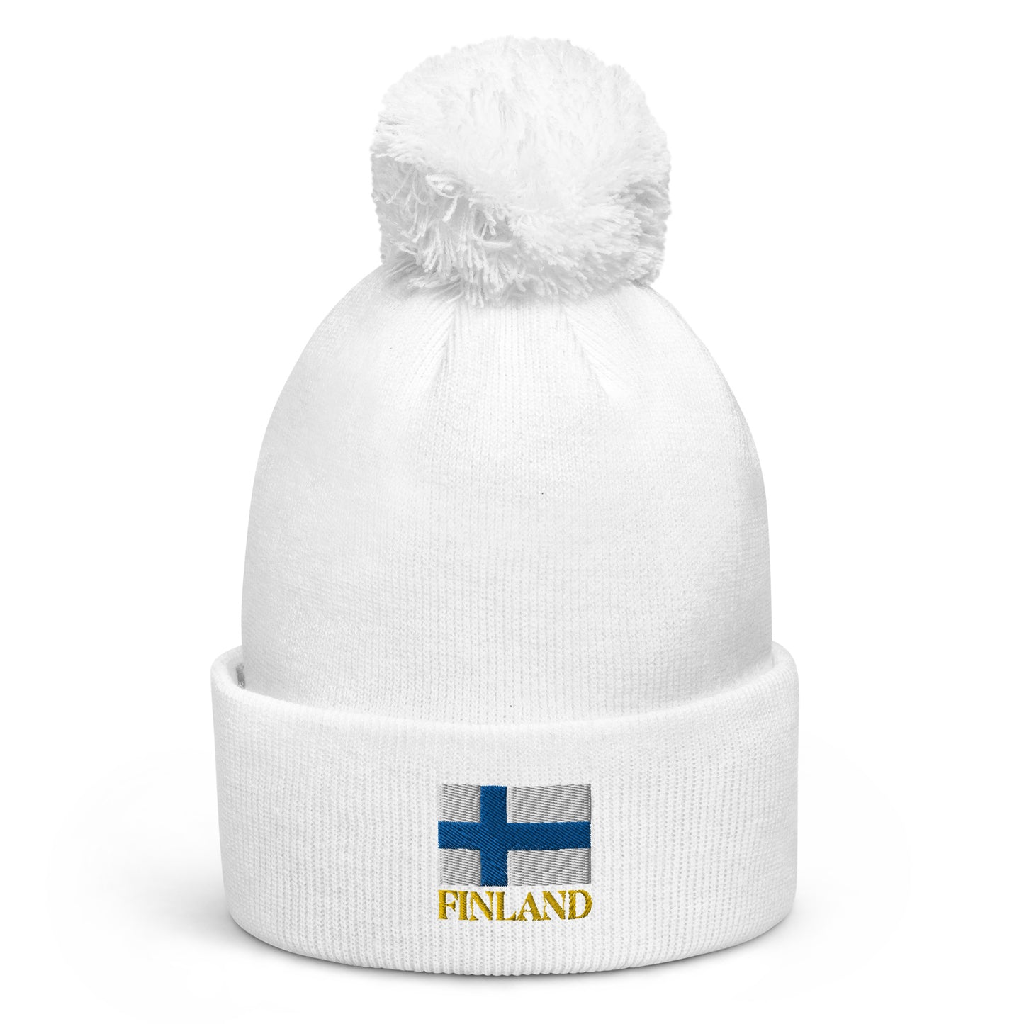 "Finland" beanie with tassel