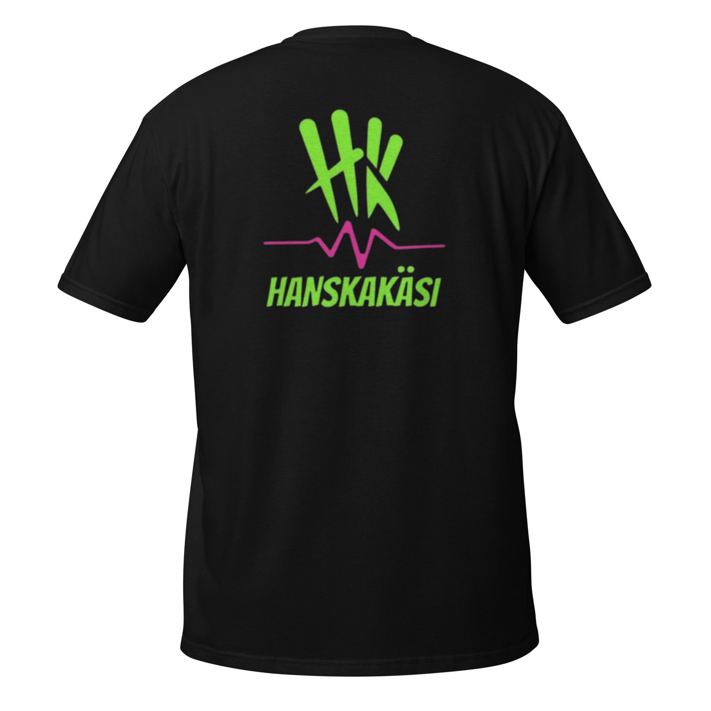 "Kehittykää" unisex t-paita (Hanskakäsi)