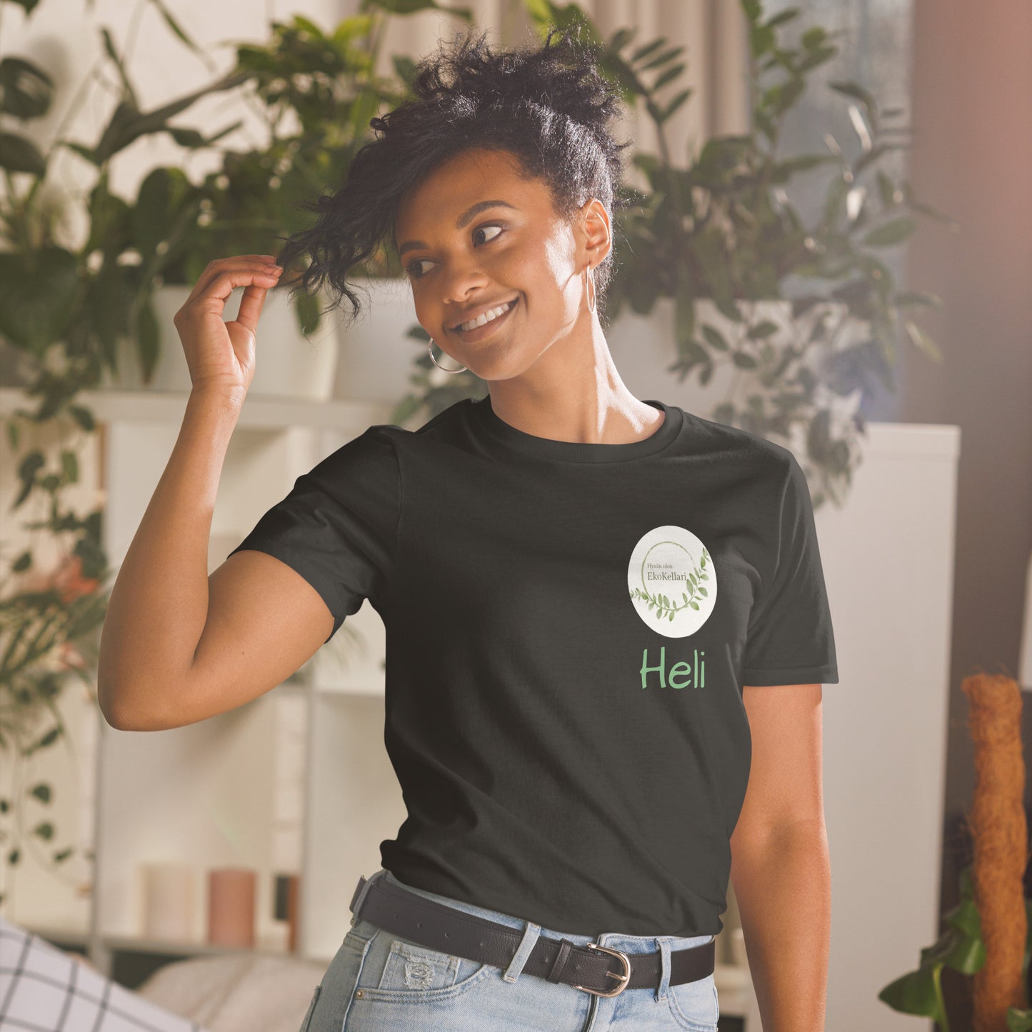 "Hyvän Olon Ekokellari" unisex t-paita