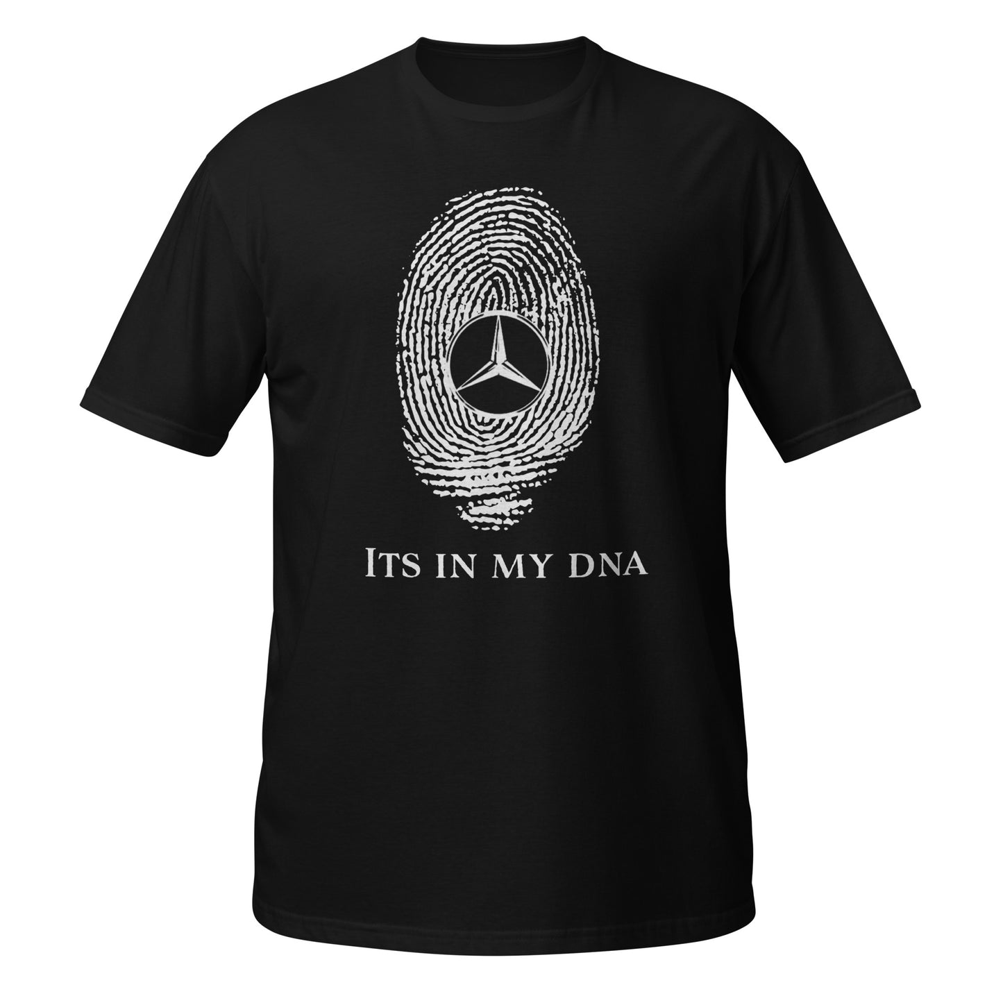 "Its in my DNA" t-paita (valkoinen logo)