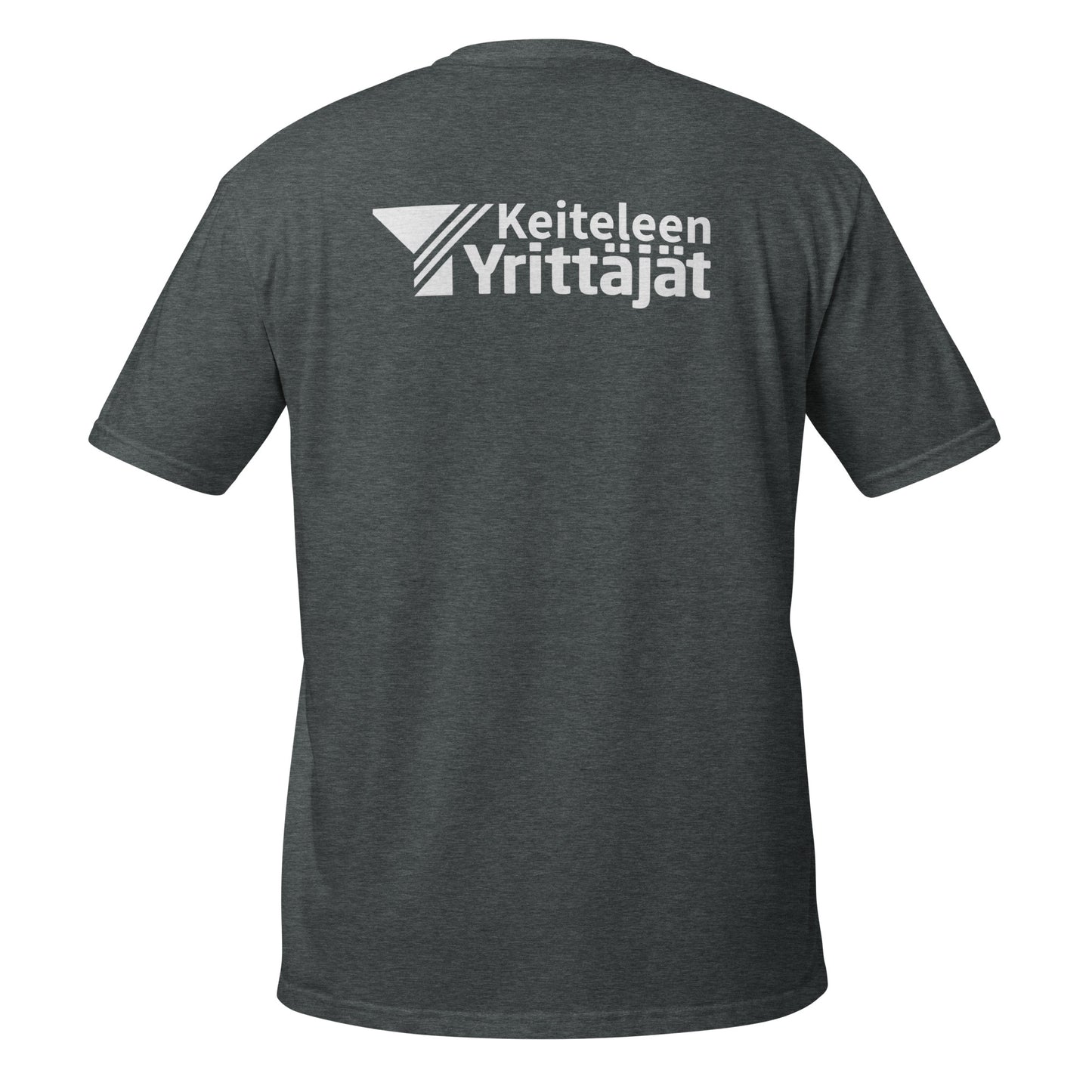"Keiteleen Yrittäjät" unisex t-paita (logo selässä)