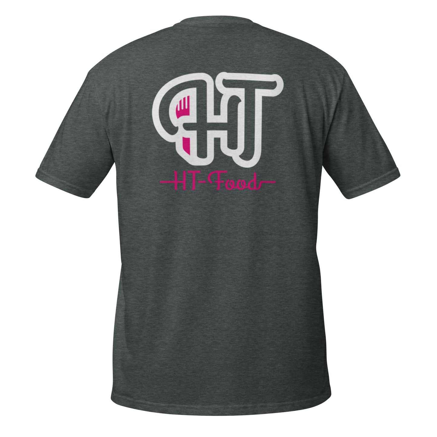 Unisex-T-Shirt „HT Food“ (Logo auf der Rückseite)