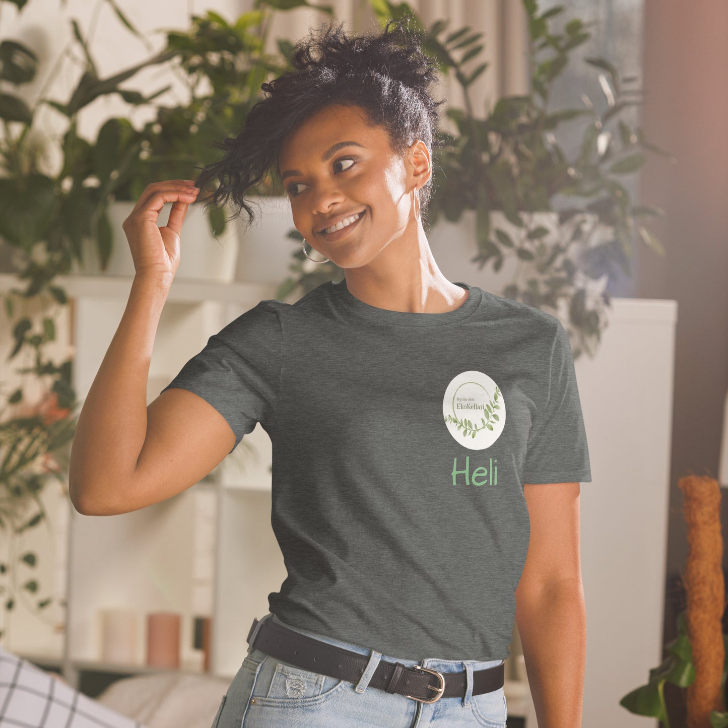 "Hyvän Olon Ekokellari" unisex t-paita
