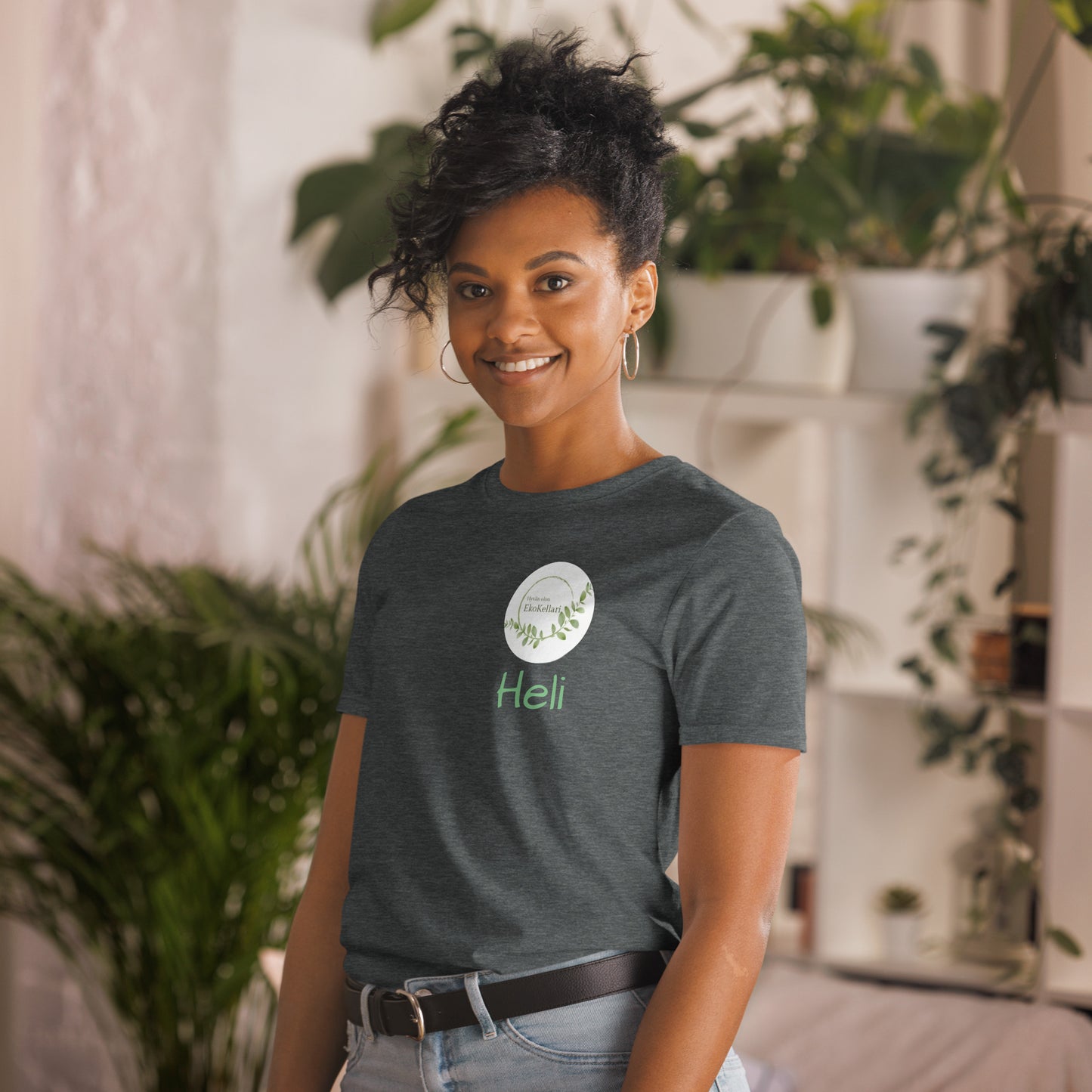 "Hyvän Olon Ekokellari" unisex t-paita