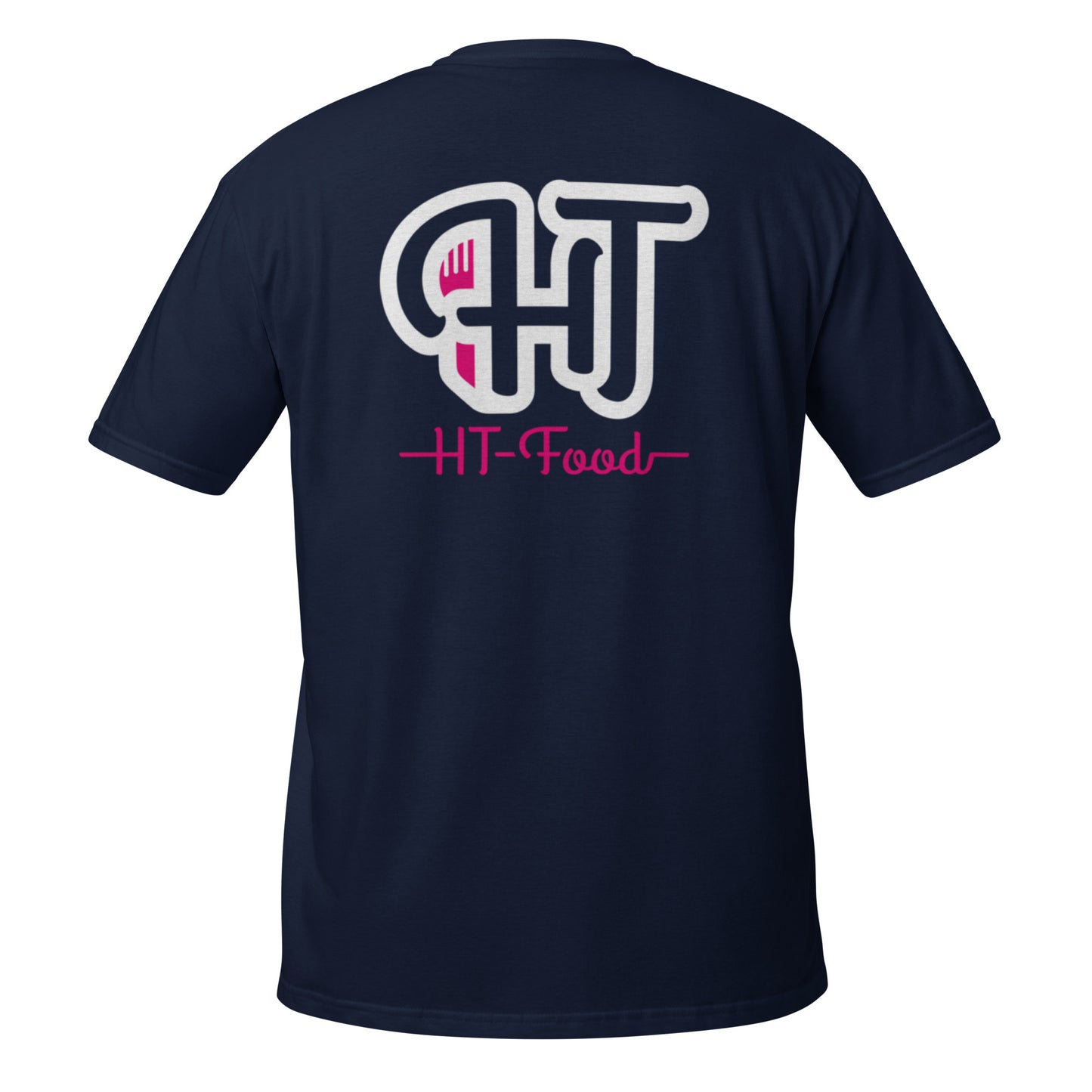 Unisex-T-Shirt „HT Food“ (Logo auf der Rückseite)