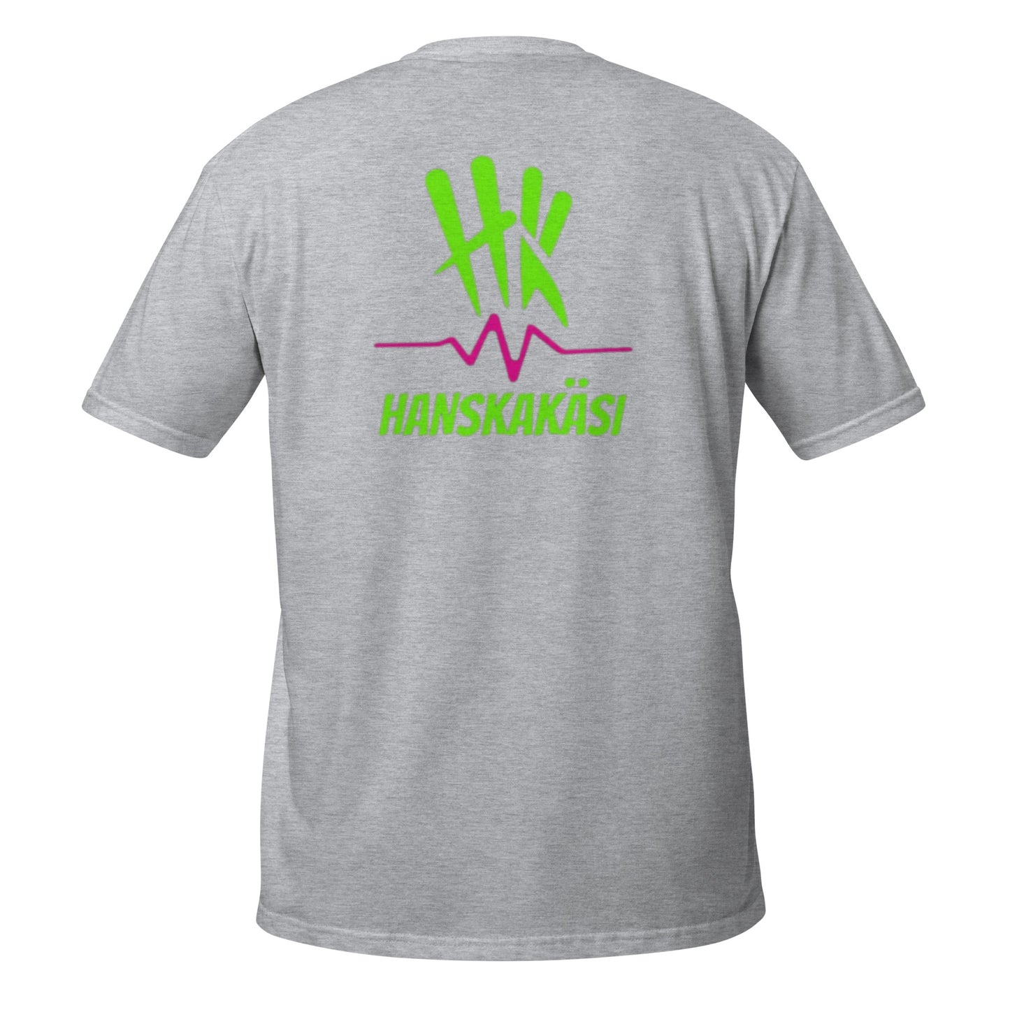"Kehittykää" unisex t-paita (Hanskakäsi)