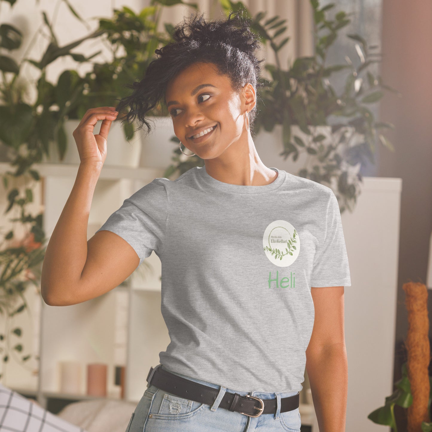 "Hyvän Olon Ekokellari" unisex t-paita