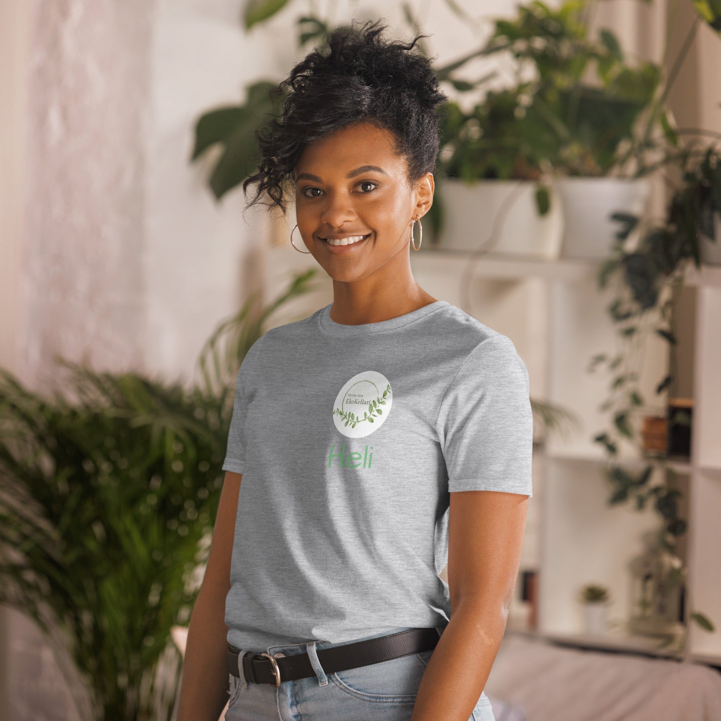 "Hyvän Olon Ekokellari" unisex t-paita