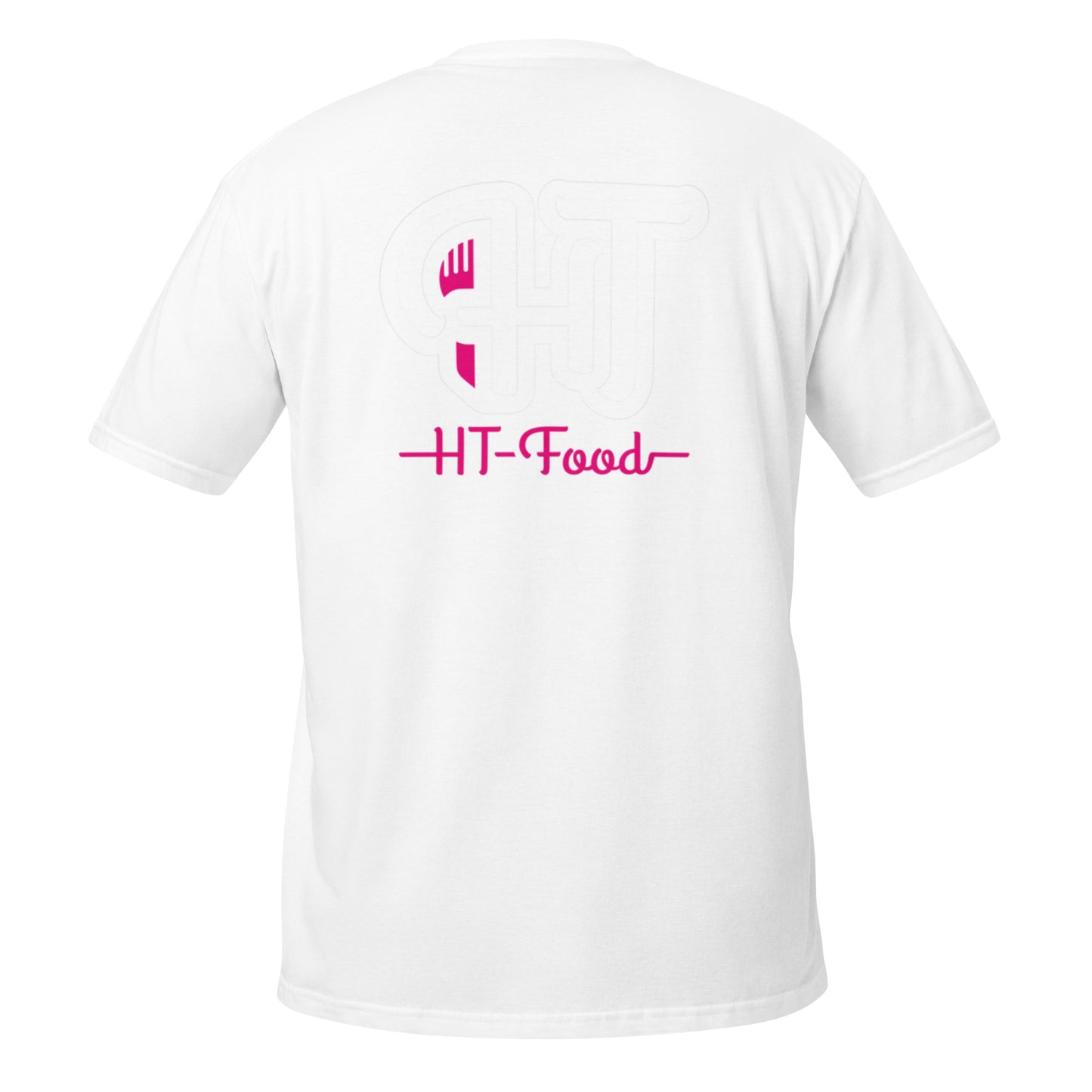 Unisex-T-Shirt „HT Food“ (Logo auf der Rückseite)