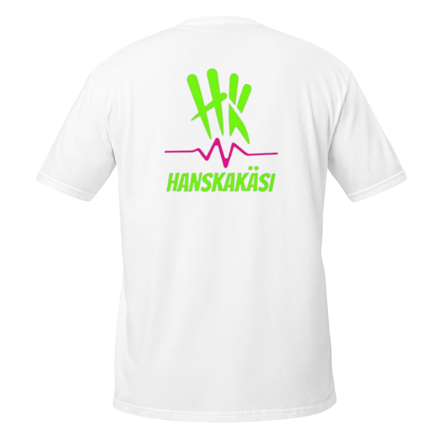 "Kehittykää" unisex t-paita (Hanskakäsi)