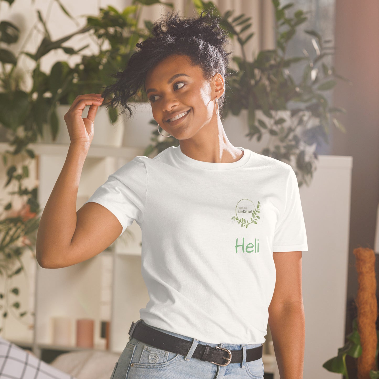 "Hyvän Olon Ekokellari" unisex t-paita