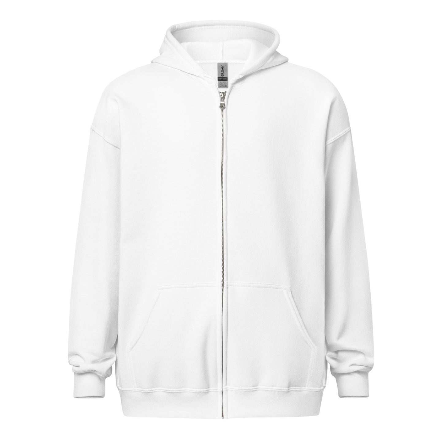 „Keiteleen Yrittäjät“ Kapuzenpullover mit Reißverschluss (Logo auf der Brust)