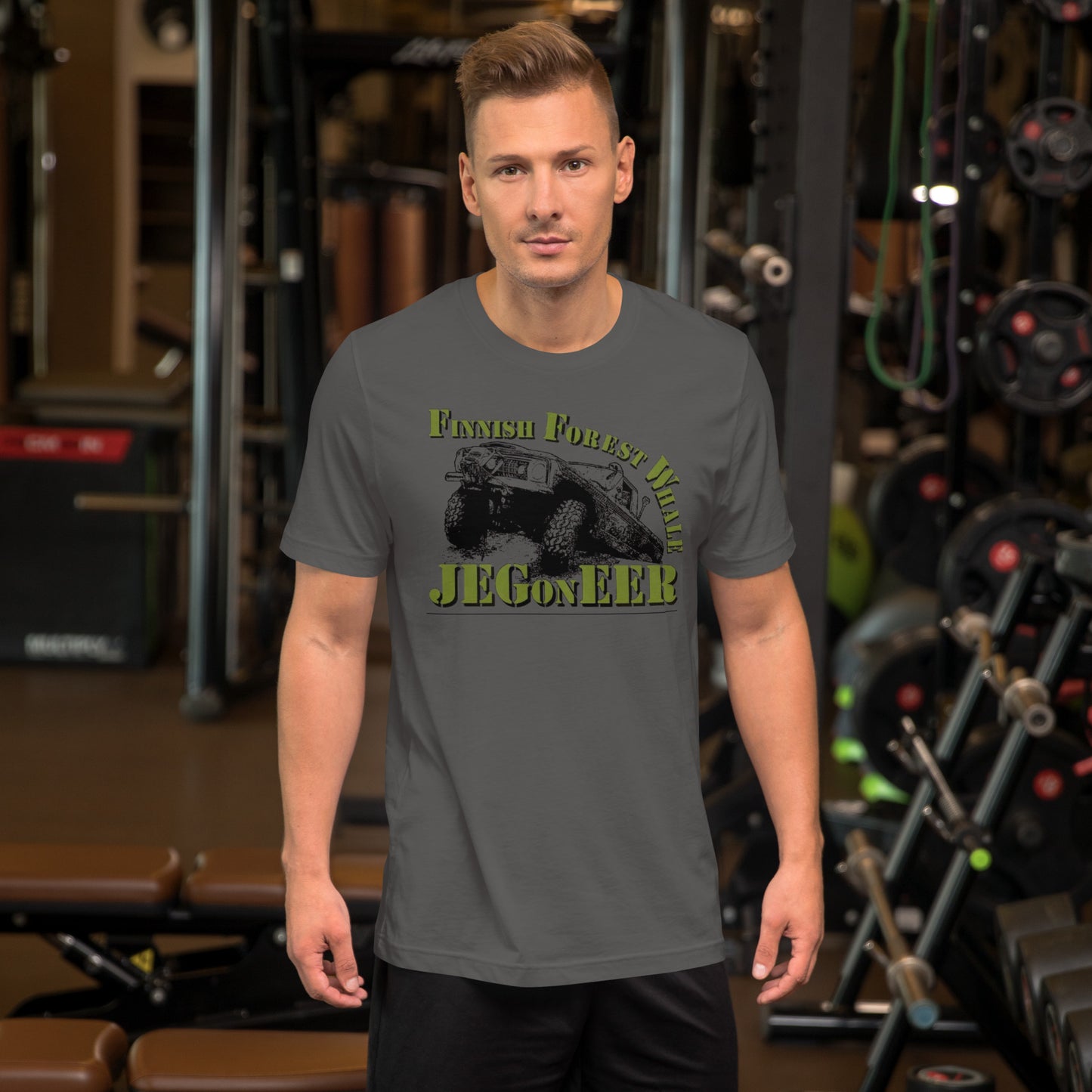 "JEGonEER" premium t-paita (Leena Heikka)