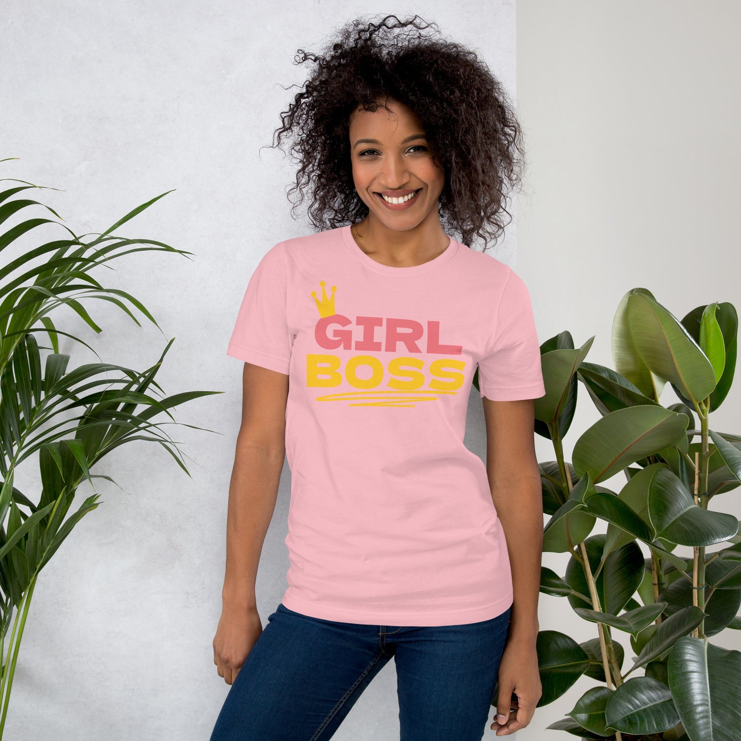 "Girl Boss" naisten t-paita