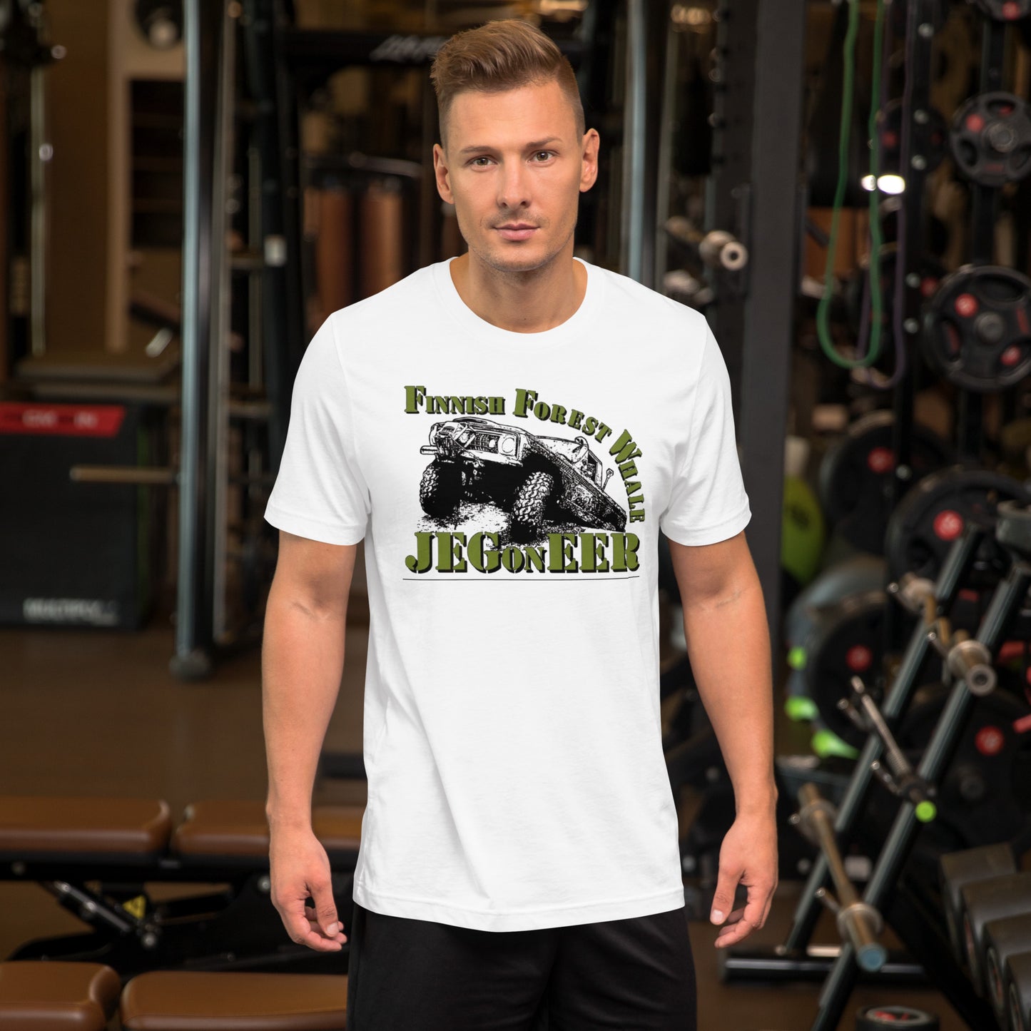 "JEGonEER" premium t-paita (Leena Heikka)