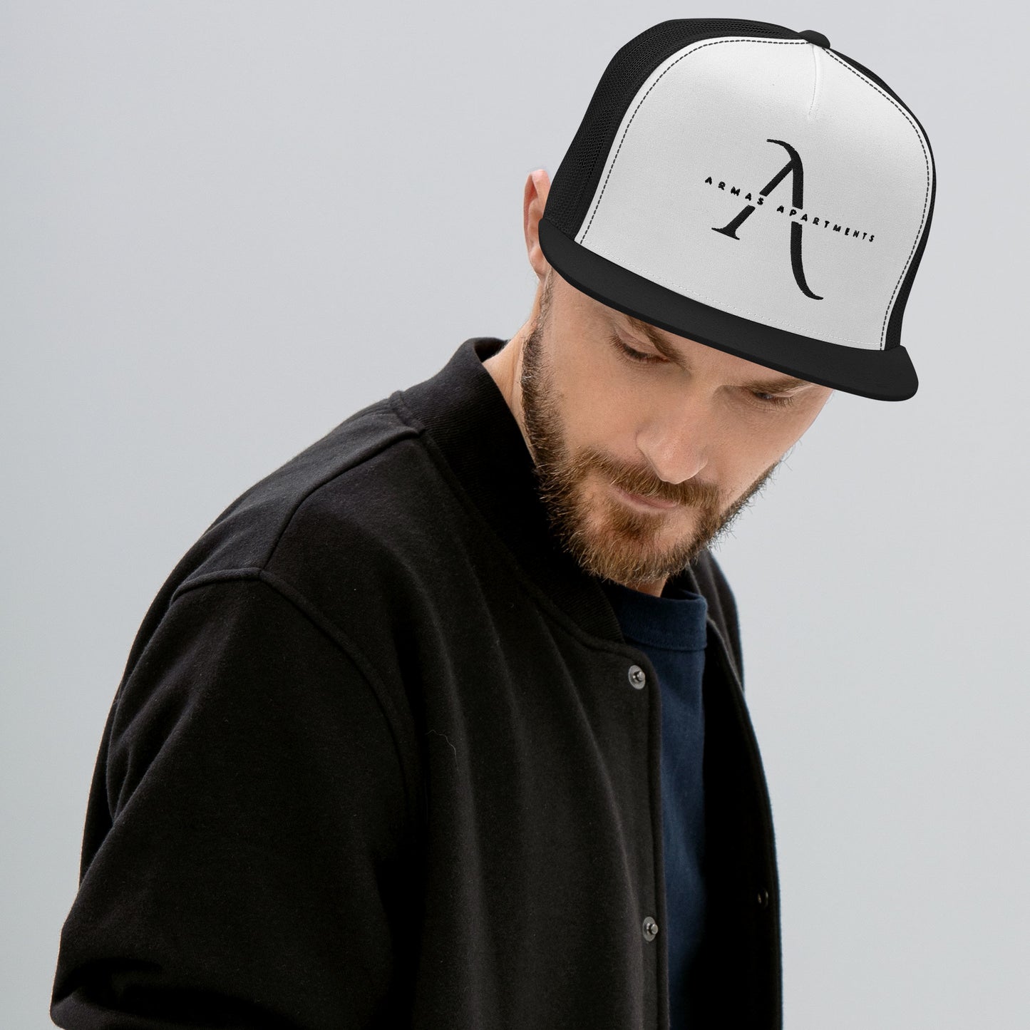 "Armas Apartments" trucker cap